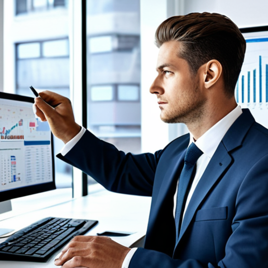 AI 금융 시장 데이터 분석 - AI-Powered Financial Analysis**

"A financial analyst, fully clothed in a professional business suit...