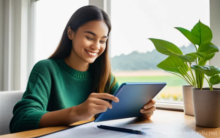 빅데이터 분석을 통한 재테크 전략 - **Prompt:** A diverse, professional-looking young woman, wearing smart casual attire like a blazer a...